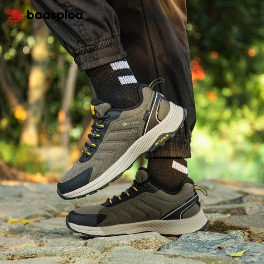 Men’s Non-Slip Hiking Shoes for Outdoor Climbing Adventures