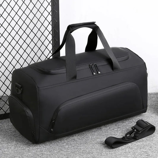 Large Capacity Sports Gym Duffel Bag with Shoe Compartment
