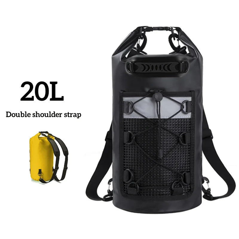 Waterproof Dry Bag Backpack for Swimming Kayaking Boating Outdoor Adventures