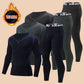 Men’s Thermal Underwear Set for Winter Sports Fitness Activities